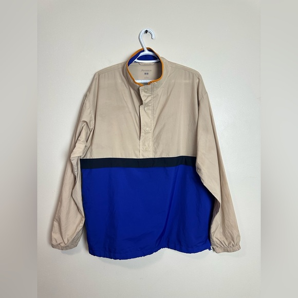 JW ANDERSON Other - JW ANDERSON Size L Beige and Blue Color Block Jacket